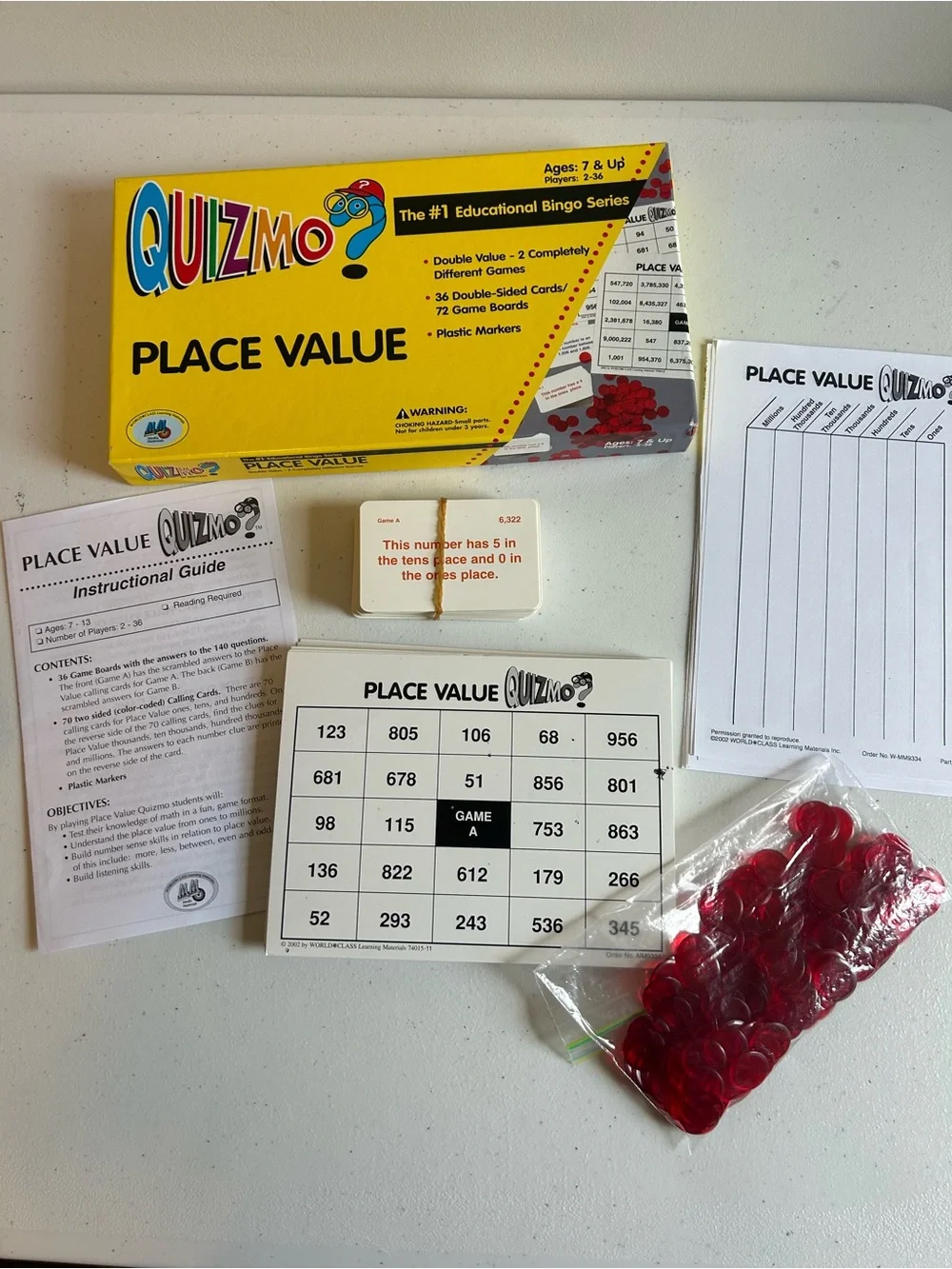 N/A all pieces